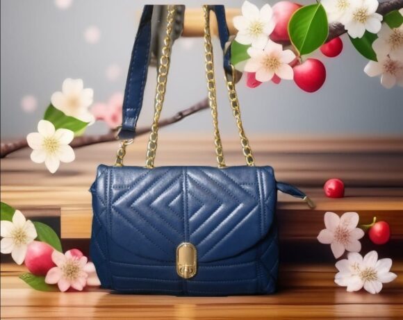 Prussian Blue Bag